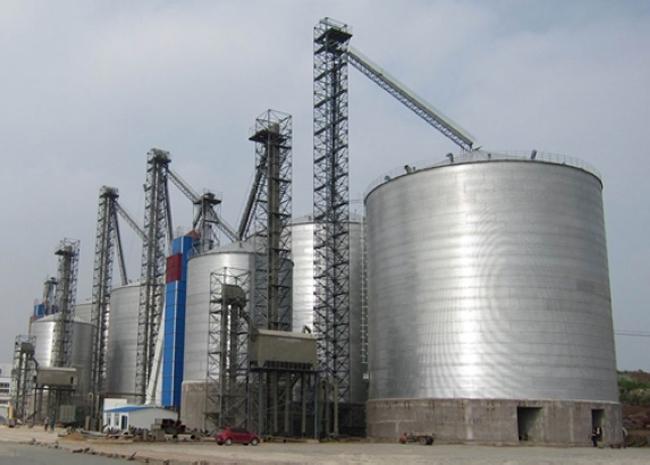 朔州大型钢板库构造参数及水泥储存质量